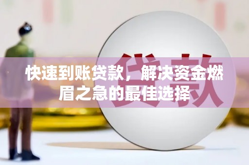 临沧快速到账贷款，解决资金燃眉之急的最佳选择