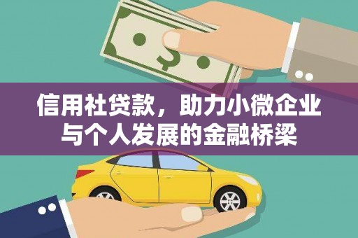 临沧信用社贷款，助力小微企业与个人发展的金融桥梁