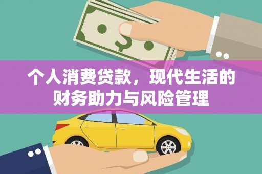 临沧个人消费贷款，现代生活的财务助力与风险管理