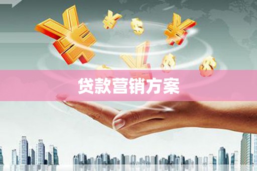 临沧贷款营销方案