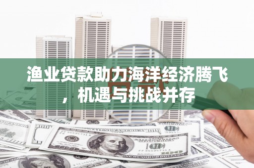 临沧渔业贷款助力海洋经济腾飞，机遇与挑战并存