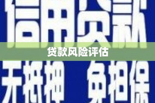 临沧贷款风险评估