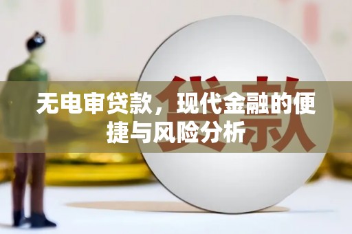 临沧无电审贷款，现代金融的便捷与风险分析