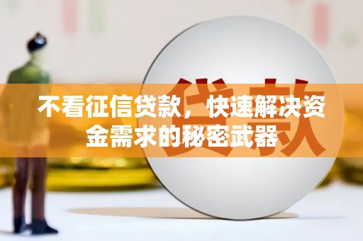 临沧不看征信贷款，快速解决资金需求的秘密武器