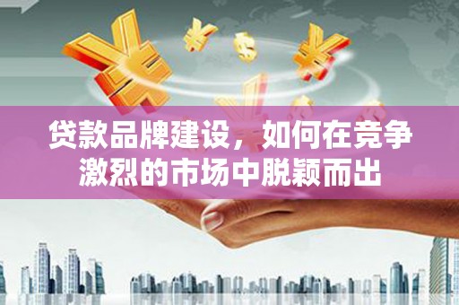 临沧贷款品牌建设，如何在竞争激烈的市场中脱颖而出