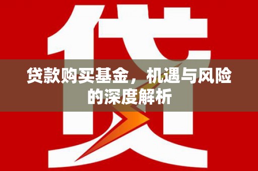 临沧贷款购买基金，机遇与风险的深度解析
