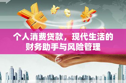 临沧个人消费贷款，现代生活的财务助手与风险管理