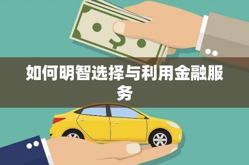 临沧如何明智选择与利用金融服务