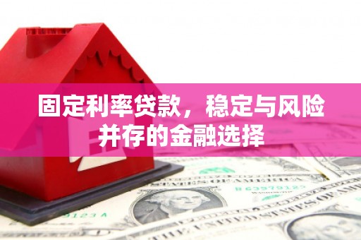 临沧固定利率贷款，稳定与风险并存的金融选择