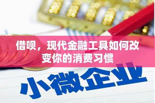 临沧借呗，现代金融工具如何改变你的消费习惯