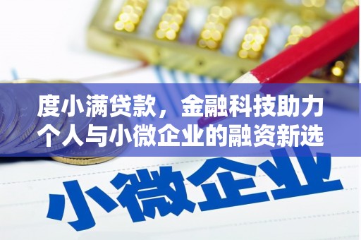 临沧度小满贷款，金融科技助力个人与小微企业的融资新选择