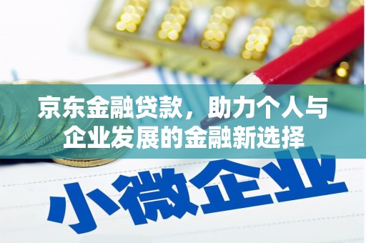 临沧京东金融贷款，助力个人与企业发展的金融新选择