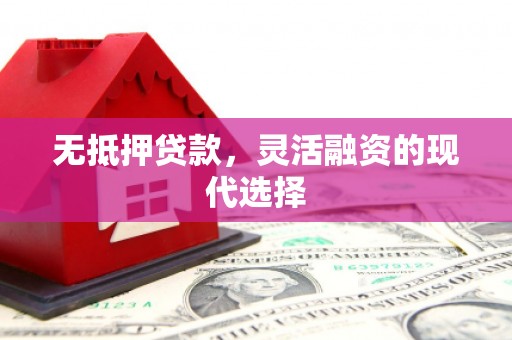 临沧无抵押贷款，灵活融资的现代选择
