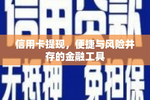 临沧信用卡提现，便捷与风险并存的金融工具
