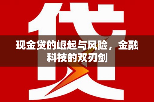 临沧现金贷的崛起与风险，金融科技的双刃剑