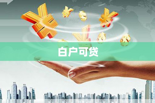 临沧白户可贷