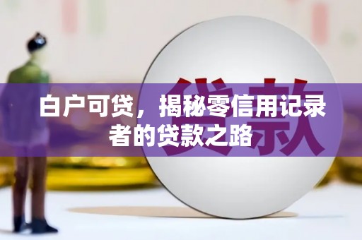 临沧白户可贷，揭秘零信用记录者的贷款之路