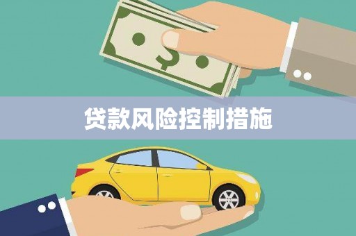 临沧贷款风险控制措施