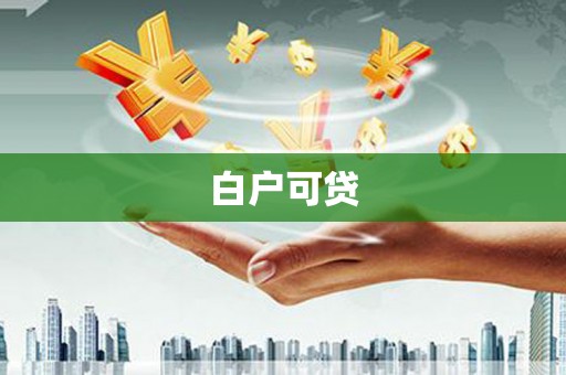 临沧白户可贷